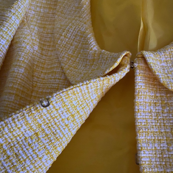 Yellow tweed blazer - Picture 9 of 9